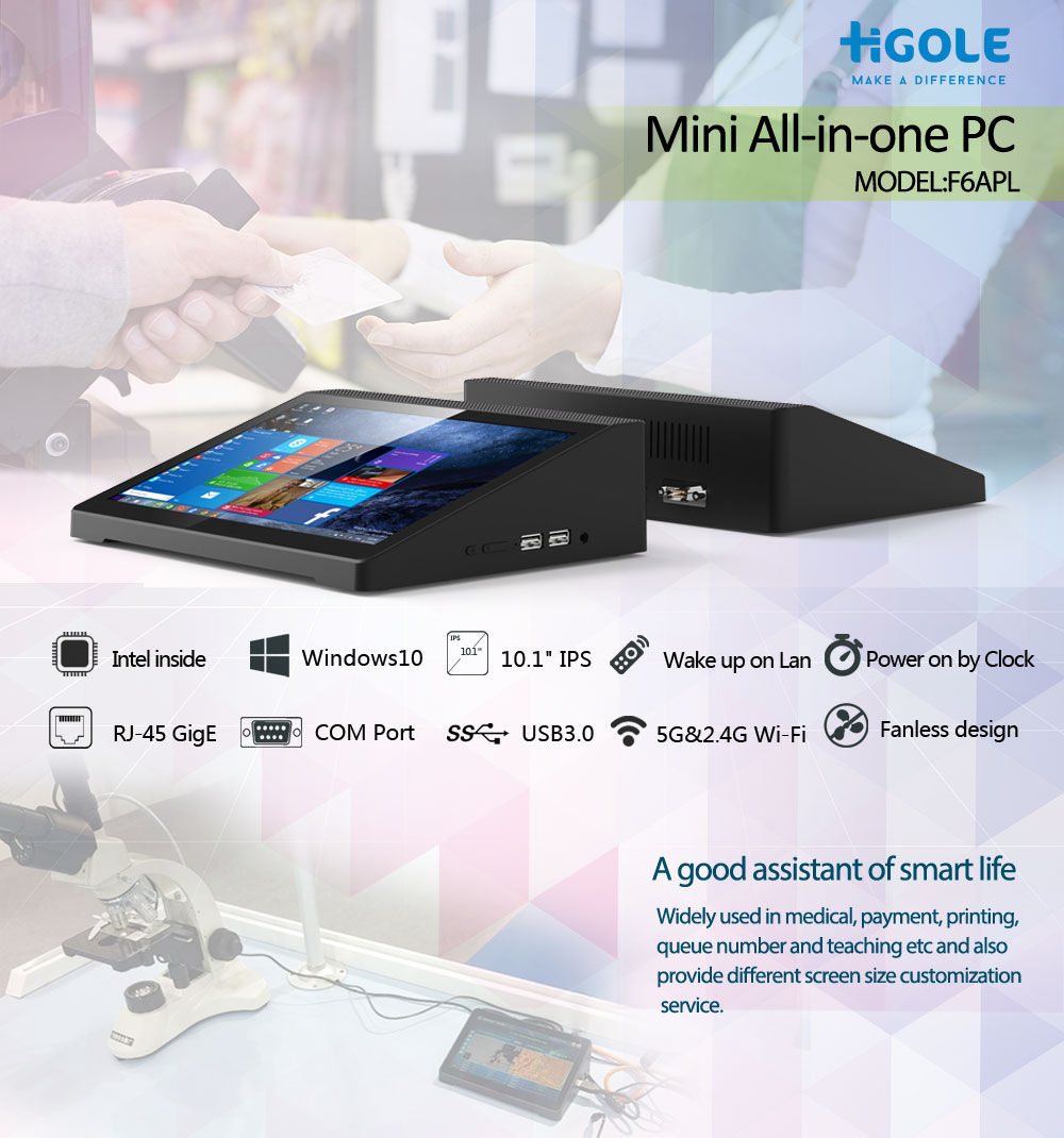  10.1'' Mini All-in-one PC