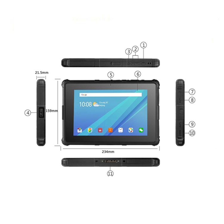 8 inch F8R rugged tablet android
