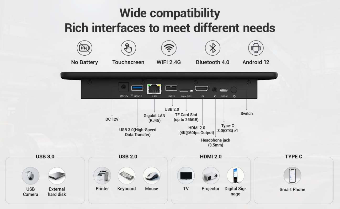 higole 10.1 inch Android Industrial Tablet pc