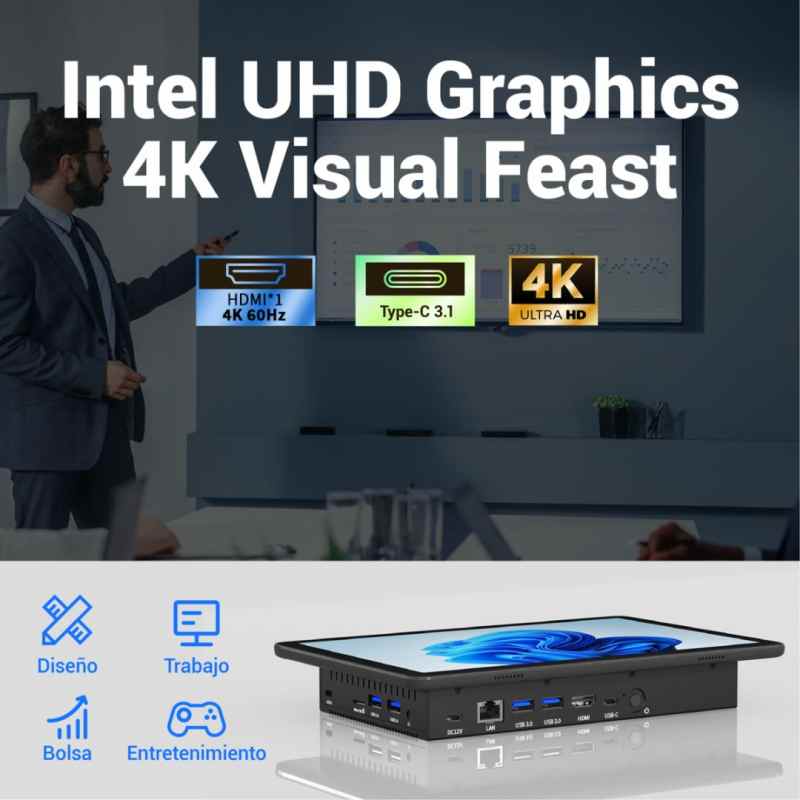 Industrial tablet computer in MES production case